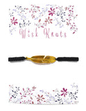 Gold Feather Bracelet - Macrame Bracelet. Adjustable - Choice of Colours