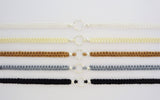 Wolf Bracelet - Wolf Charm Macrame Bracelet. Choice of Colours.
