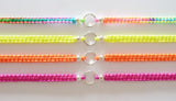 Fox Bracelet - Fox Macrame Charm Bracelet. Friendship Bracelet. Stacking Bracelet. Choice of Colours.