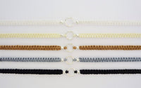 Fox Bracelet - Fox Macrame Charm Bracelet. Friendship Bracelet. Stacking Bracelet. Choice of Colours.