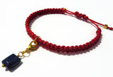 Macrame Bracelet - Ready To Add A Charm. Charm Bracelet. Choice of Colours