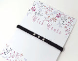 Star Bracelet - Macrame Bracelet. Stars Friendship Bracelet. Choice of Colours